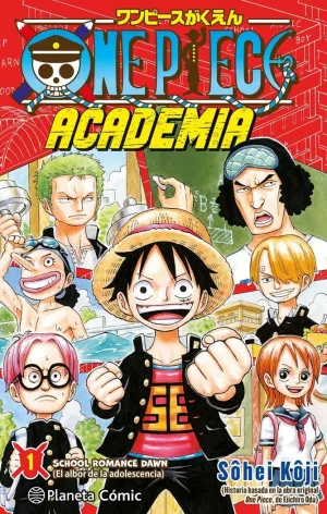 1.ONE PIECE ACADEMIA