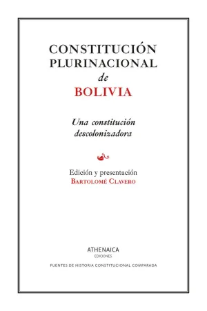 CONSTITUCIÓN PLURINACIONAL DE BOLIVIA